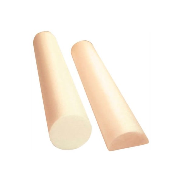 Fabrication Enterprises CanDo Antimicrobial Beige PE Foam Roller, Round, 6" Dia. x 12"L 30-2331 - main